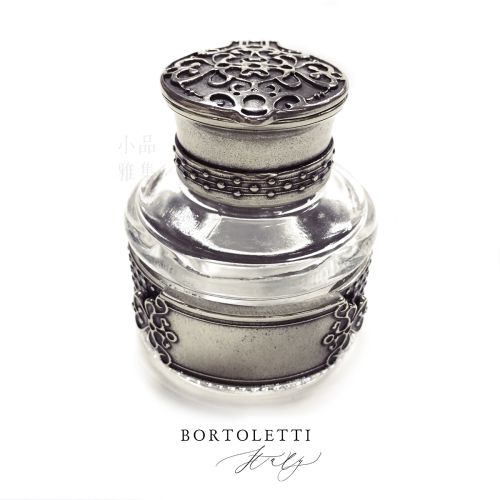 義大利 Bortoletti CAL55 Inkwell 白銅 墨水瓶